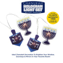 Chanukah Hologram Light Set