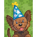 Dog with Party Hat Enclosure Card