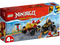 Kai and Ras's Car and Bike Battle - Ninjago