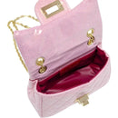 Classic Quilted Sparkle Mini Bag - Pink - ToyologyToys