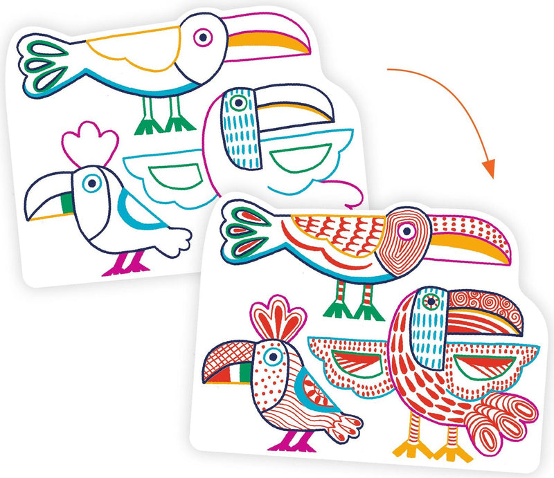 Wild Families Coloring