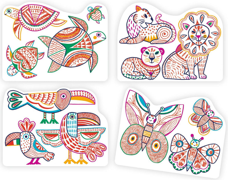 Wild Families Coloring