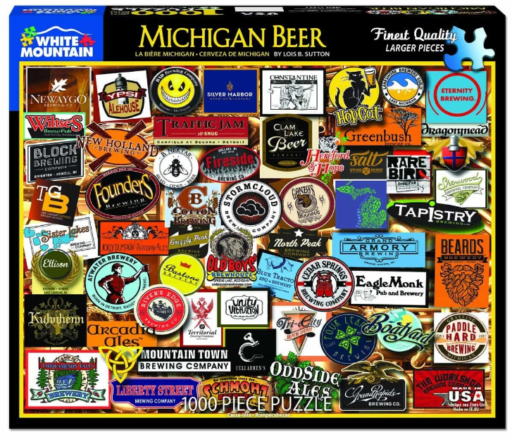 Michigan Beer 1000 pc Puzzle