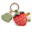 Itzy Pal Plush With Teether - Strawberry