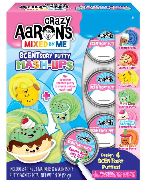 Crazy Aaron's Mixed By Me SCENTsory Putty Mash-Ups Kit
