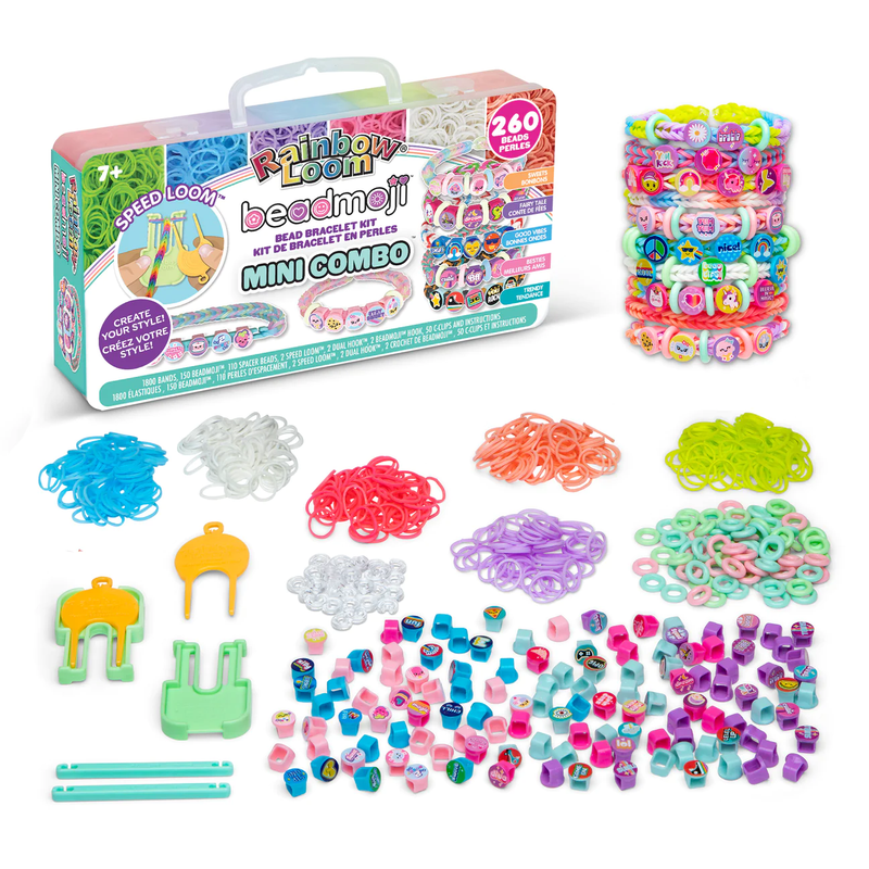 Rainbow Loom MEGA Combo Rubber Band Bracelet Kit - Creative Play Toy for  Kids (Includes 7,000 Rubber Bands, C-Clips, Carrying Case, Gift Bags) in  the Kids Play Toys department at Lowes.com