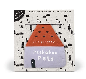 Peekaboo Pets - Baby's First Crinkle - Lift the flap!
