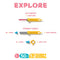 Makedo Explore Cardboard Construction Kit