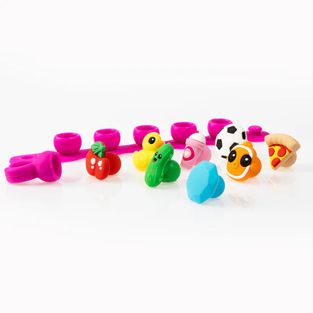 Plip Charms - Pink Bracelet & Charms