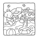 Cozy Days Coloring Book