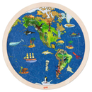 Puzzle - World Jigsaw, Dual Sided