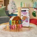 MAGNA-TILES microMAGS Gingerbread House Travel 24-Piece Set