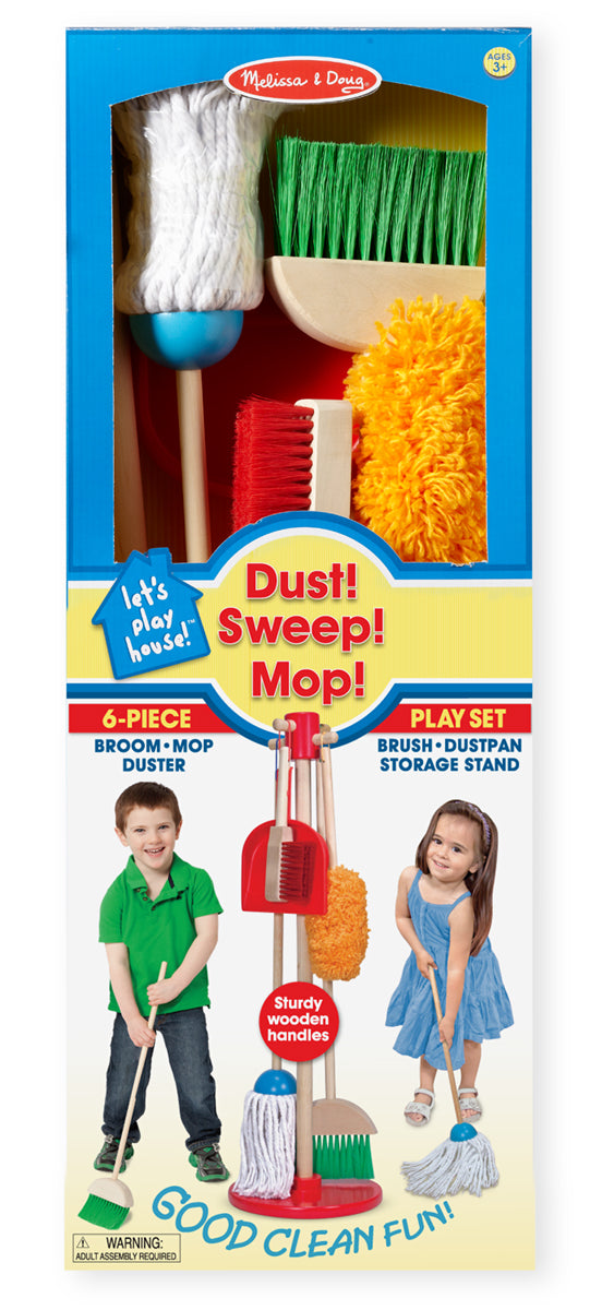 Let's Play House! Dust, Sweep & Mop