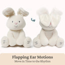 Peek-a-Boo Flora the Bunny