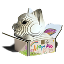 EUGY Cat - Mocha 3D Puzzle