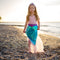 Mermaid Glimmer Skirt With Tiara Size 5-6