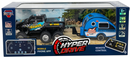 Hyper Drive Mini RC 6-Wheel Pickup Truck with Trailer