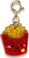 Gold Glitter French Fries Charm