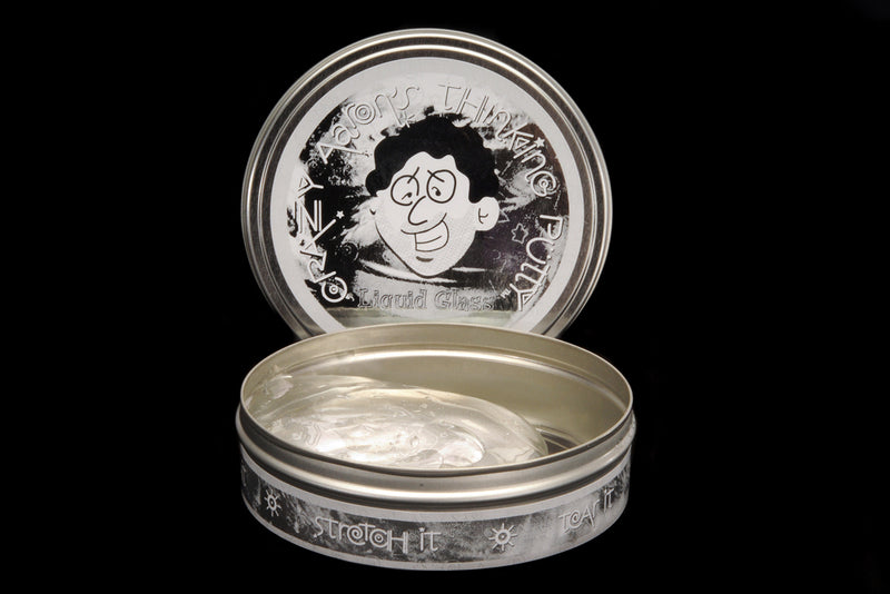Liquid Glass Crystal Clear 4" Tin