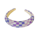 Era Crystal Check Headband