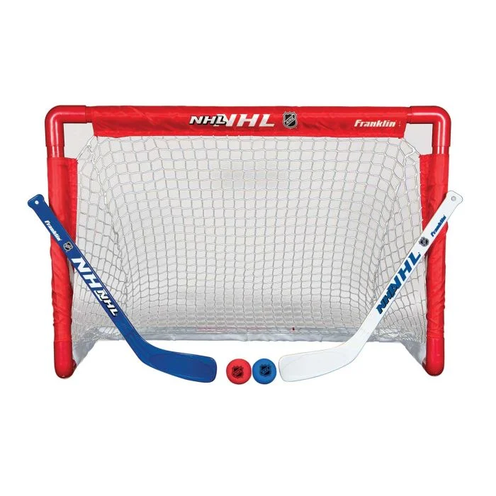 NHL Mini Hockey Goal, Stick and Ball Set