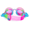 Ice Cream and Sprinkle Round Frame Swim Goggles