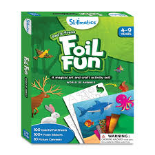 Peel & Press Foil Fun - World Of Animals