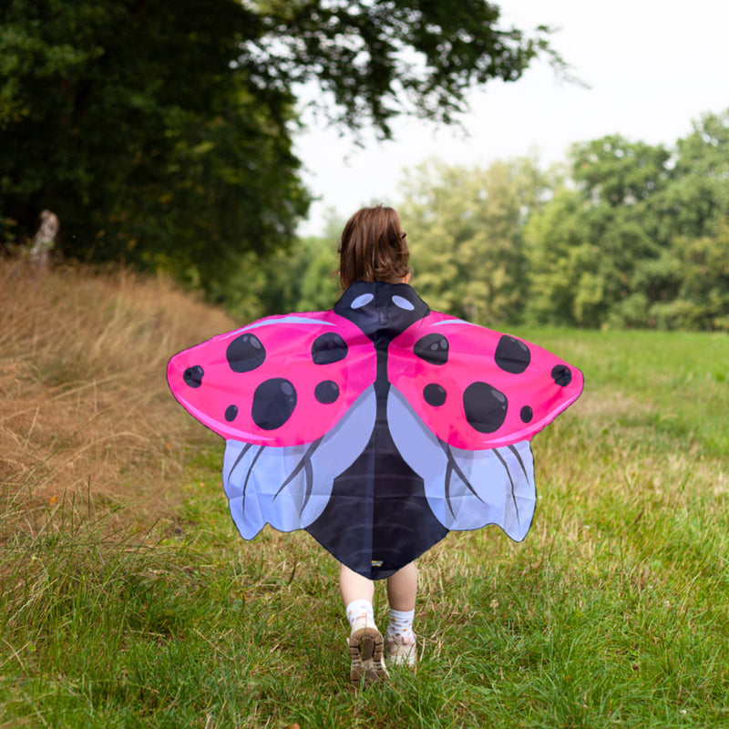 Pink Dress-up Ladybug Wings