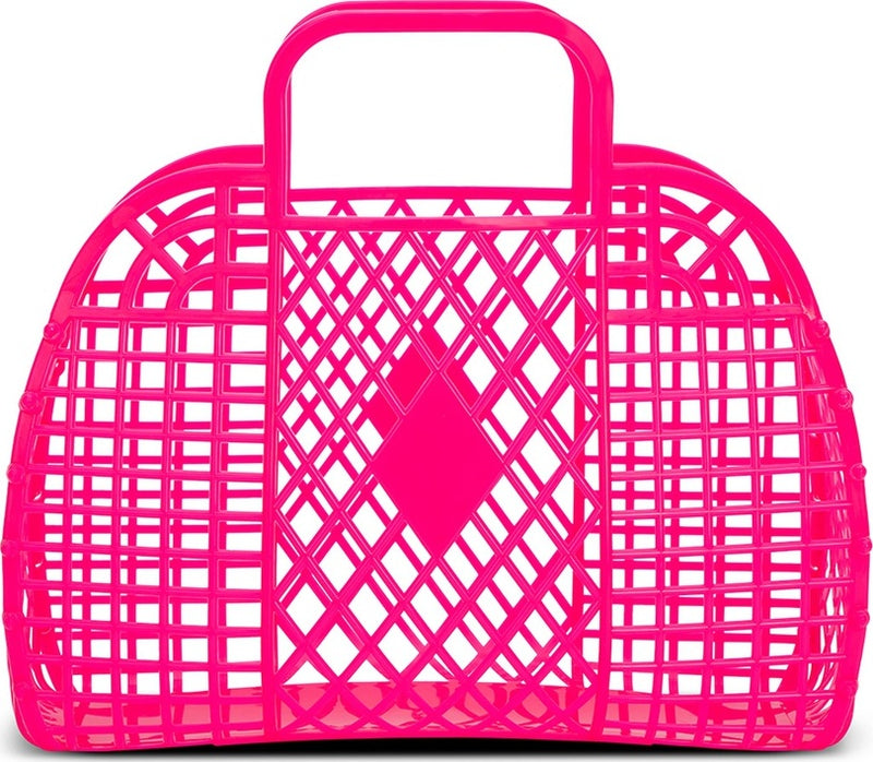 Pink Neon Small Jelly Bag