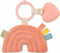 Itzy Pal - Plush Pal with Silicone Teether (Rainbow)