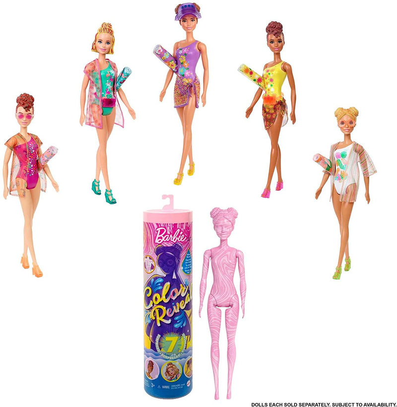 Barbie Color Reveal Marble Doll