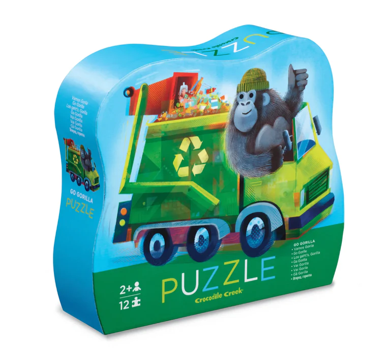 12-pc Shaped Box Puzzle/Gorilla