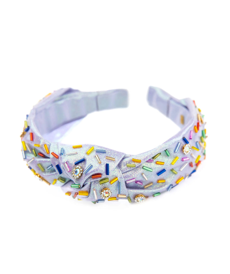 Shimmer Jewel Sprinkle Knot Headband