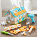 Build A House Toolbox Play Set - Toyology Toys