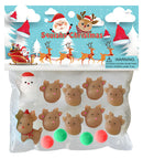 Taba Squishy Santa With Reindeer