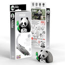 EUGY Panda 3D Cardboard model Kit - Toyology Toys