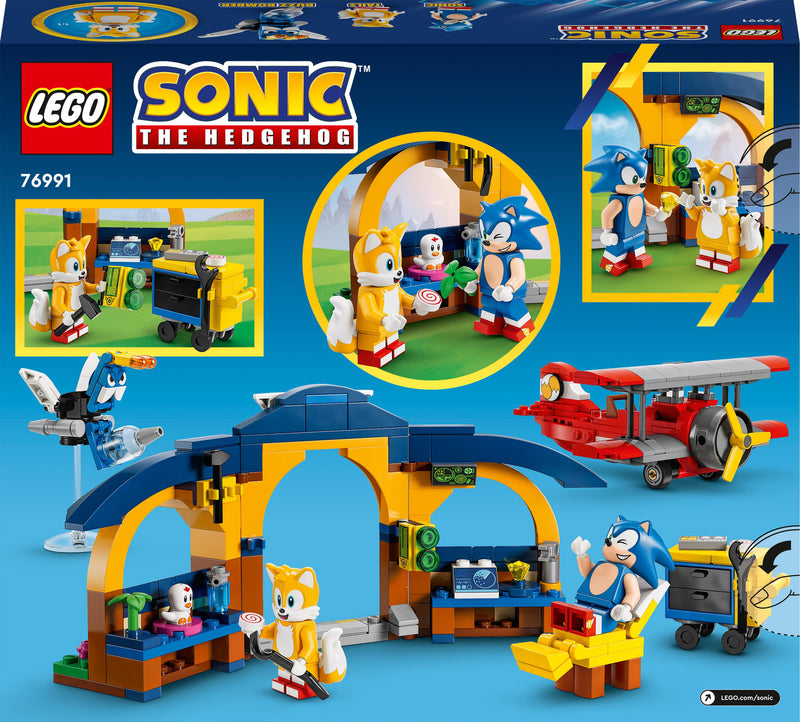 LEGO® Sonic the Hedgehog Tails’ Workshop and Tornado Plane