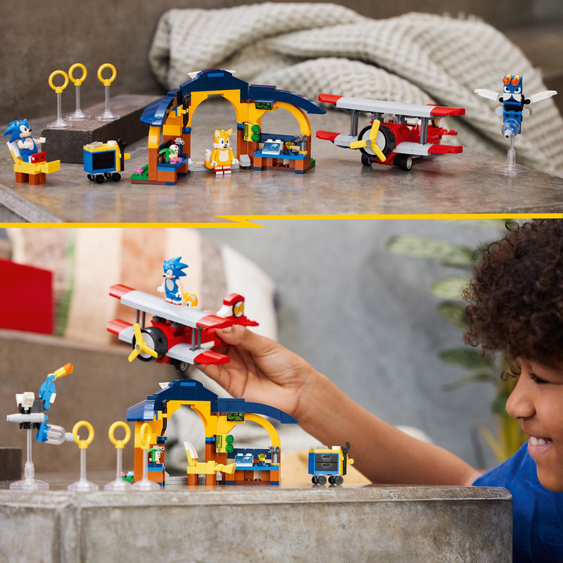 LEGO® Sonic the Hedgehog Tails’ Workshop and Tornado Plane