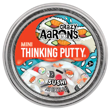 2" Sushi Crazy Aaron's Thinking Putty