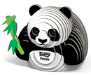 EUGY Panda 3D Cardboard model Kit - Toyology Toys