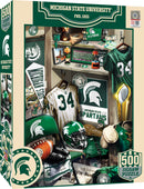 Michigan State Spartans NCAA Locker Room 500pc Puzzle