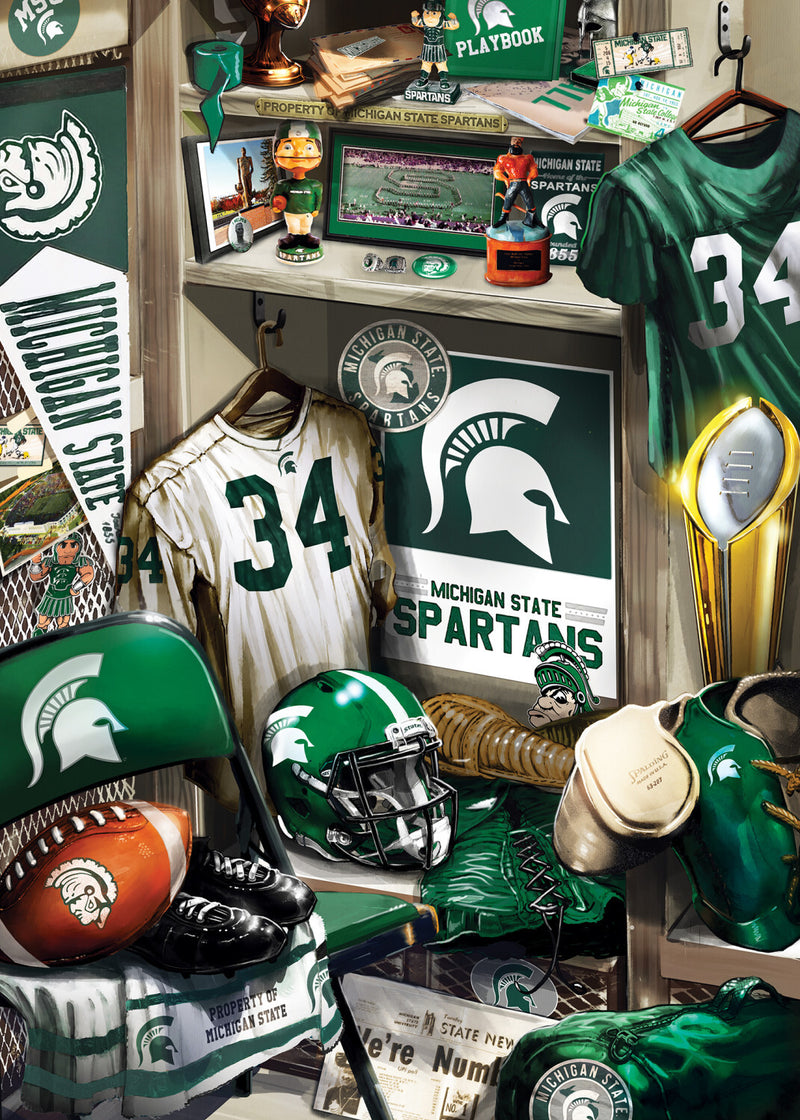 Michigan State Spartans NCAA Locker Room 500pc Puzzle