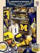 Michigan Wolverines NCAA Locker Room 500pc Puzzle