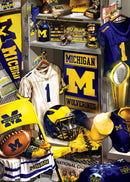 Michigan Wolverines NCAA Locker Room 500pc Puzzle