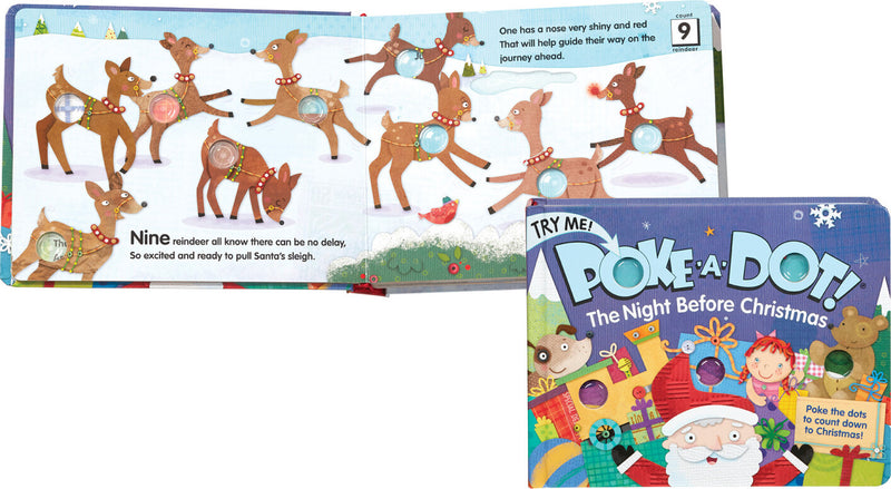 Poke-a-Dot - The Night Before Christmas Board Book