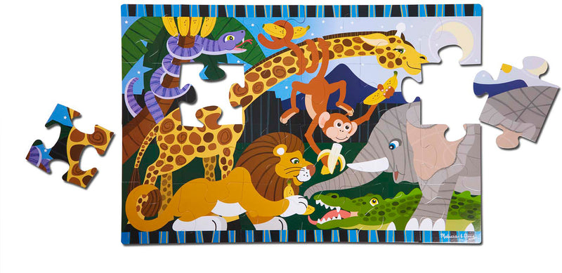 Safari Social Floor Puzzle - 24 Pieces