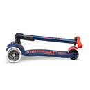 Maxi Deluxe Scooter LED Foldable Navy Blue