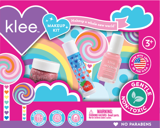 Klee Spinning Pink Makeup Kit