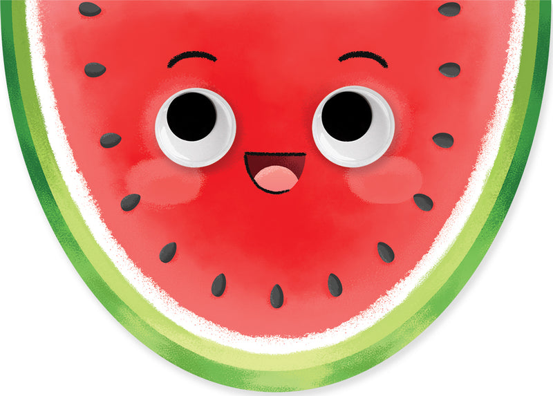 Watermelon Googly Eyes Birthday Card