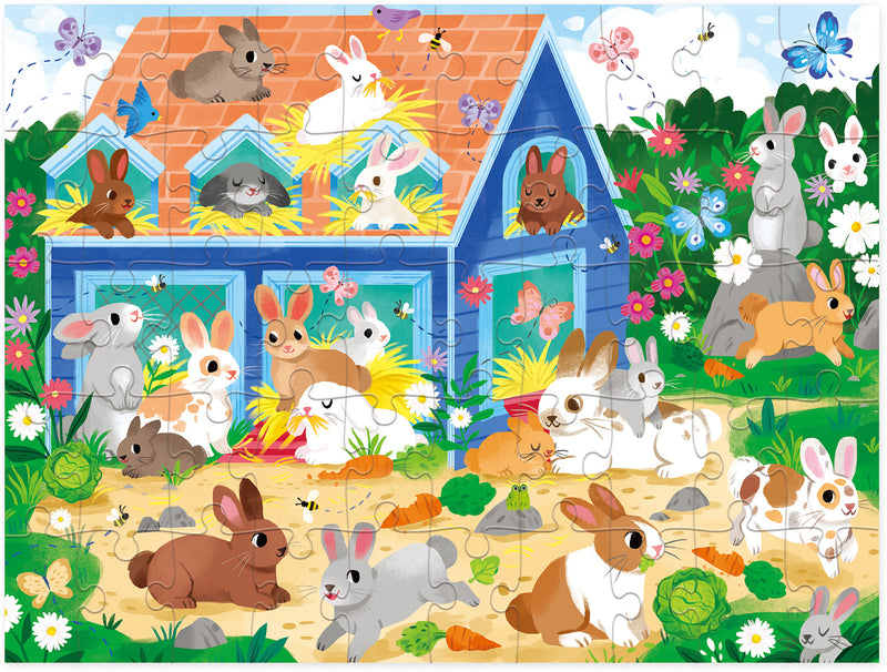 Bunny House 50pc Puzzle